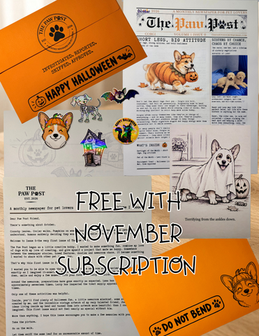 The Paw Post Monthly Subscription