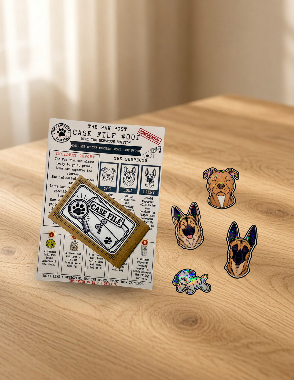 Stickers, Mystery & Mail